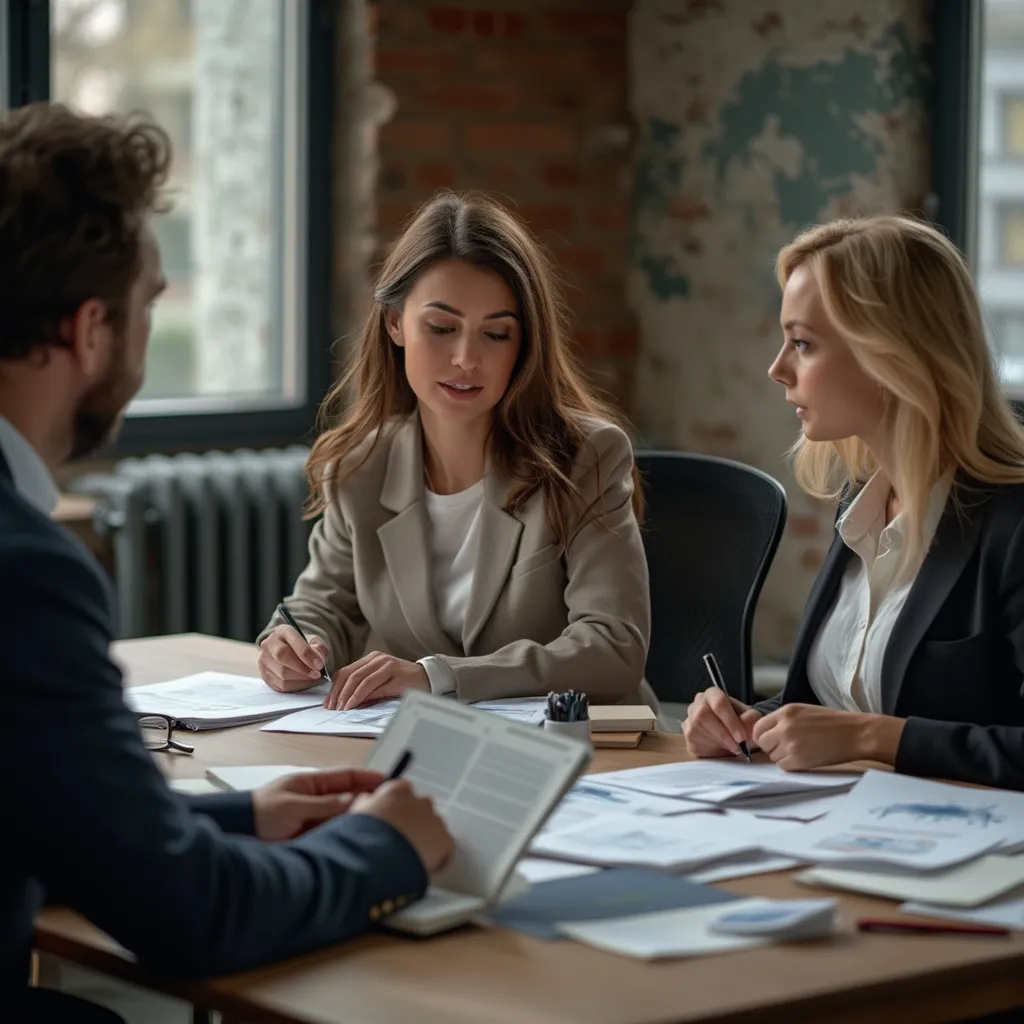 Consultant ExpertPro Conseil présentant lors d'un séminaire